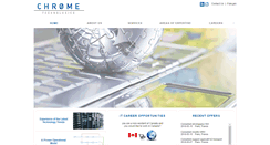 Desktop Screenshot of chrometechnologies.com